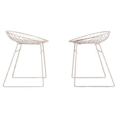 Pastoe KM05 Drahthocker Cees Braakman  1950er Jahre Holland