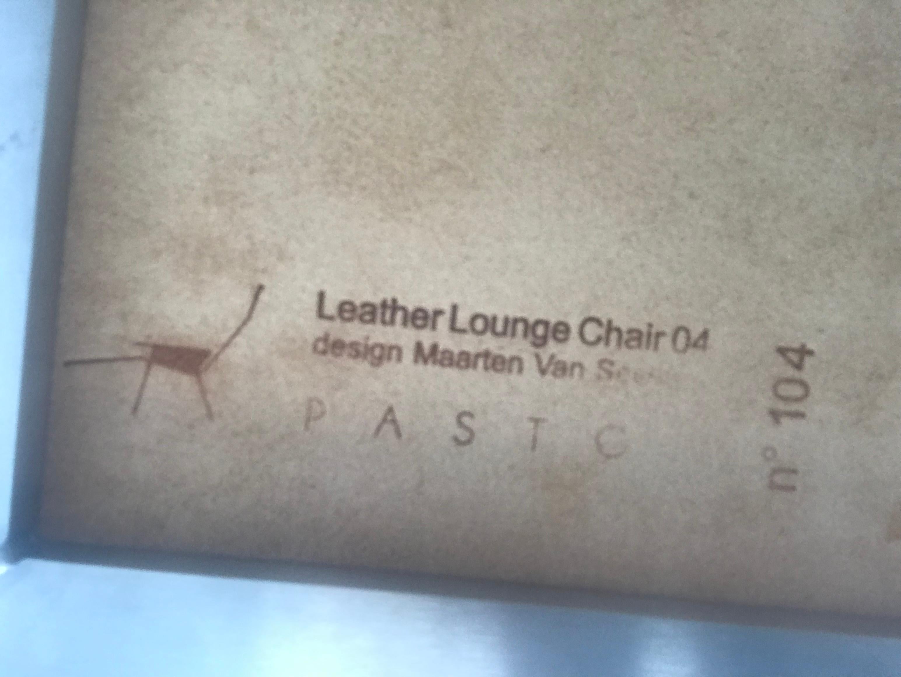 Pastoe Maarten van Severen Lounge Chair In Excellent Condition In Oosterbeek, NL