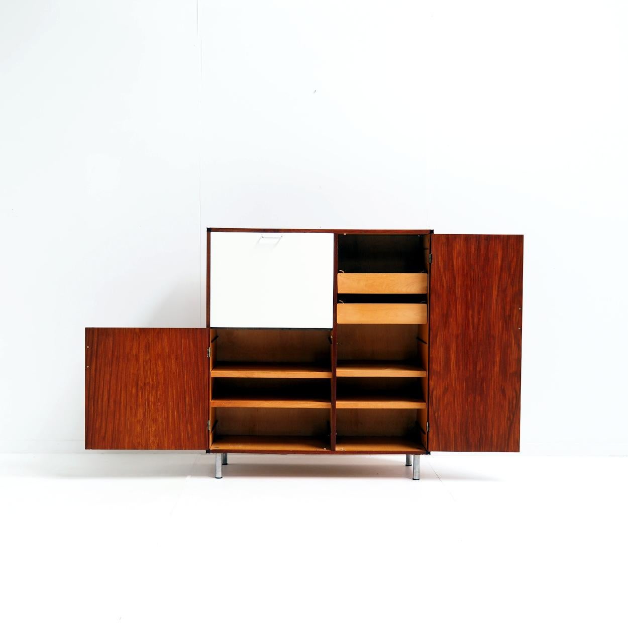 Mid-Century Modern Pastoe ‘Made to Measure’ Bar Cabinet Designed by Cees Braakman For Sale