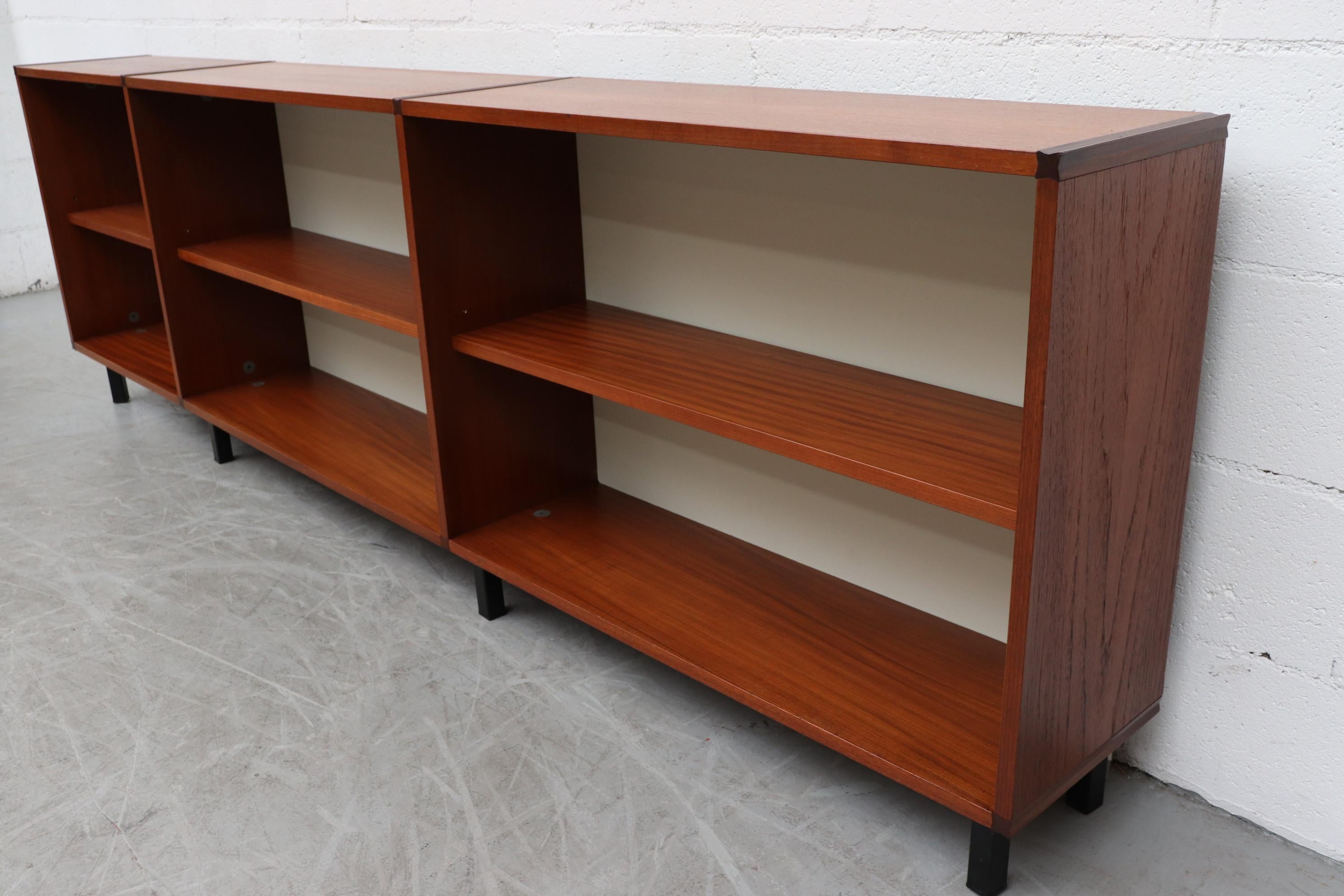 Dutch Pastoe 'Made to Measure' Teak Bookshelf