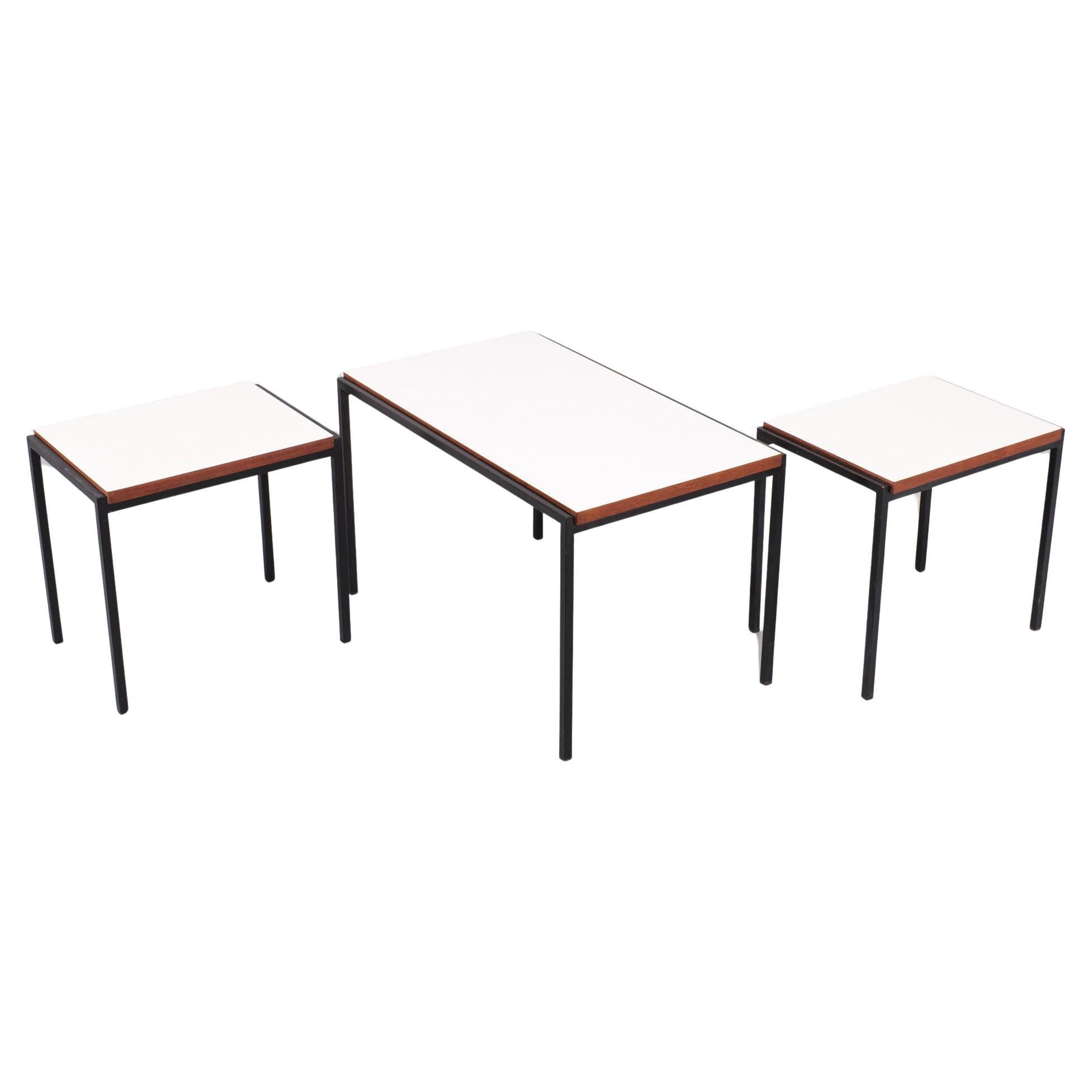 Tables gigognes Cees Braakman « série japonaise »  1960s  Hollandais  en vente