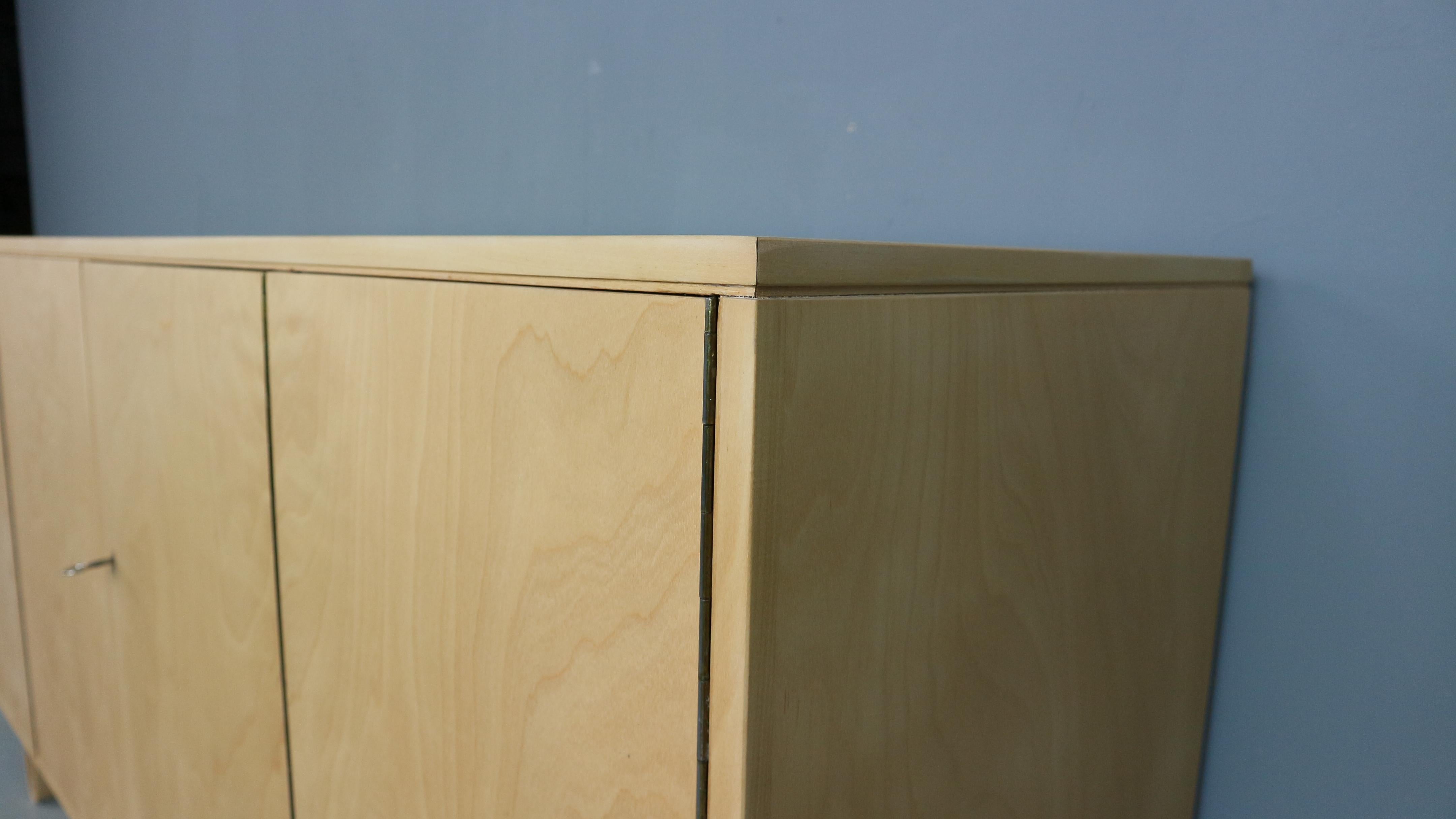 Pastoe sideboard DB02 by Cees Braakman 1952 Birch Wood Serie For Sale 8