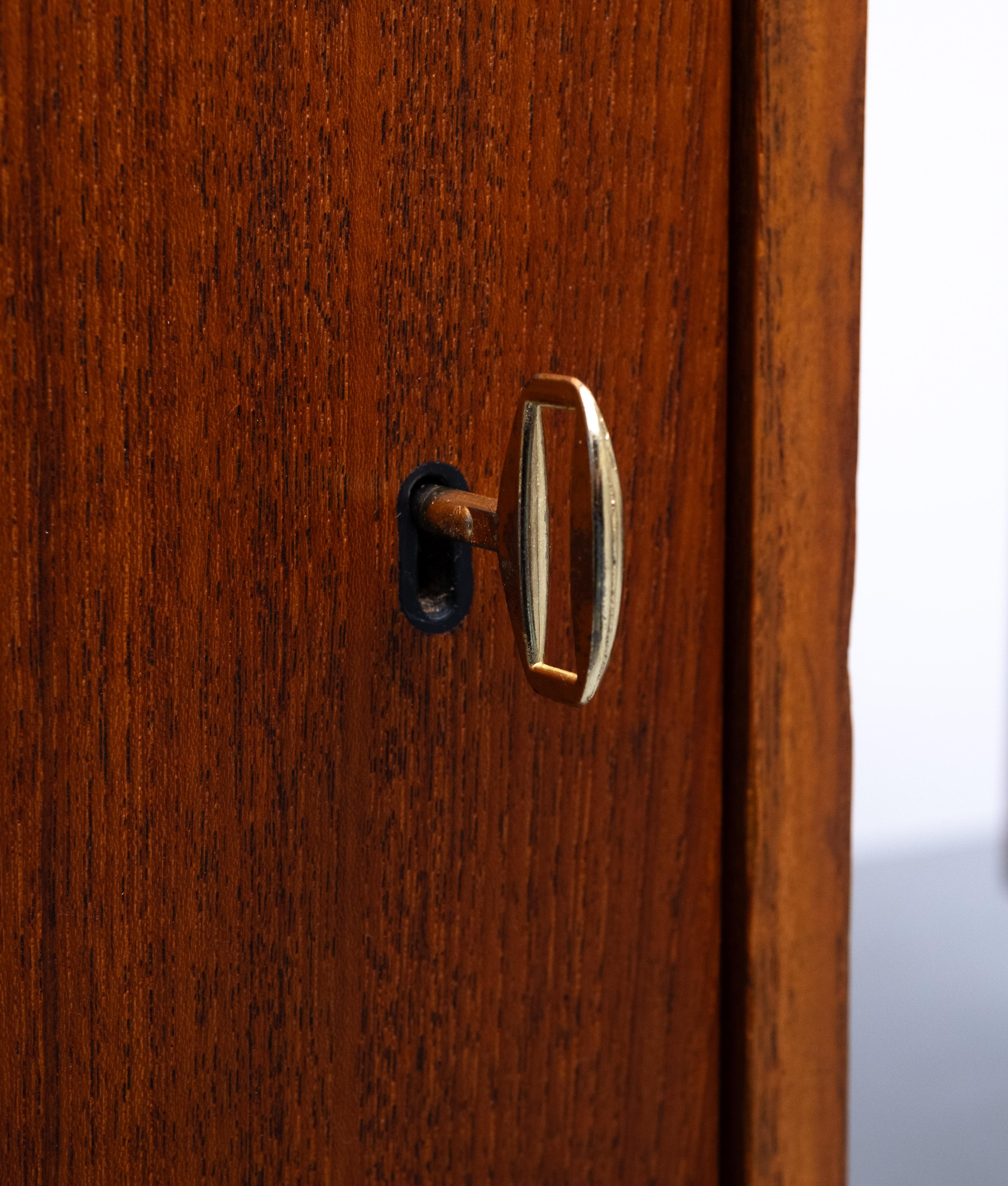Metà XX secolo Pastoe Teak  Design della scrivania di Cees Braakman  1960s  Olanda in vendita