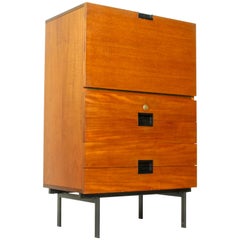 Pastoe Teak Small Cabinet CU02 by Cees Braakman, 1958