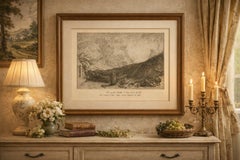Pastoral Landscape from Virgil’s Eclogues — Samuel Palmer Heliogravure, 1883