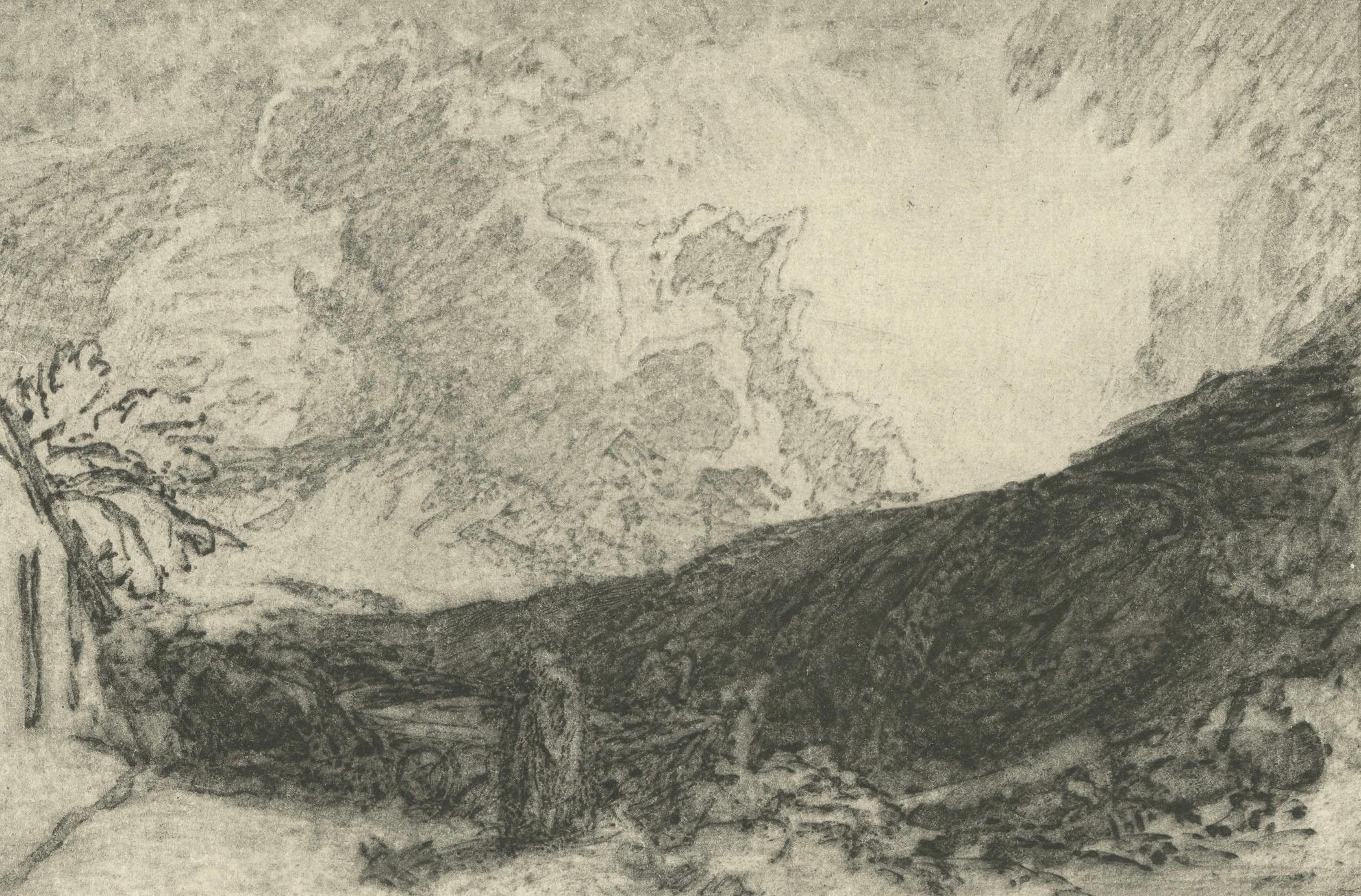 Pastoral Landscape from Virgil’s Eclogues — Samuel Palmer Heliogravure, 1883