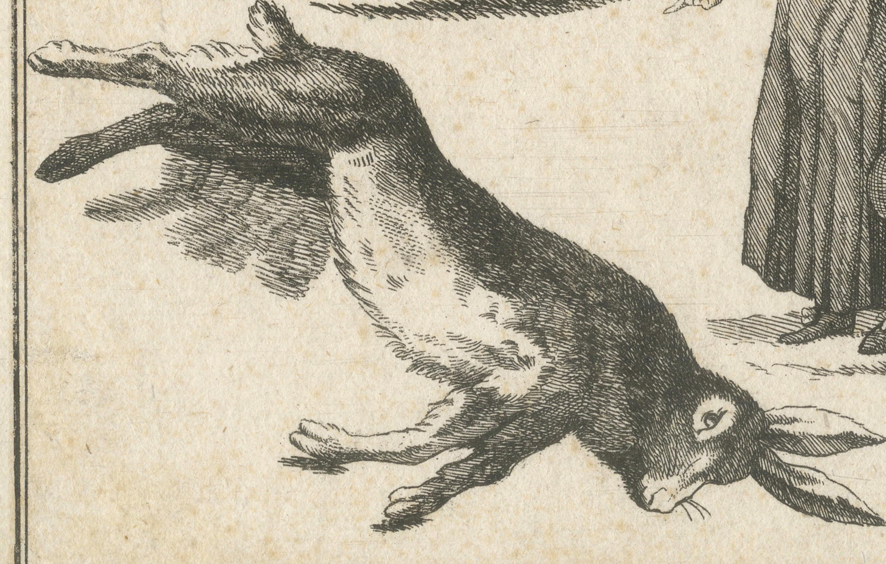 Pastoral Scenes: A Study of Rural Life and Animals, 1770 In Good Condition For Sale In Langweer, NL