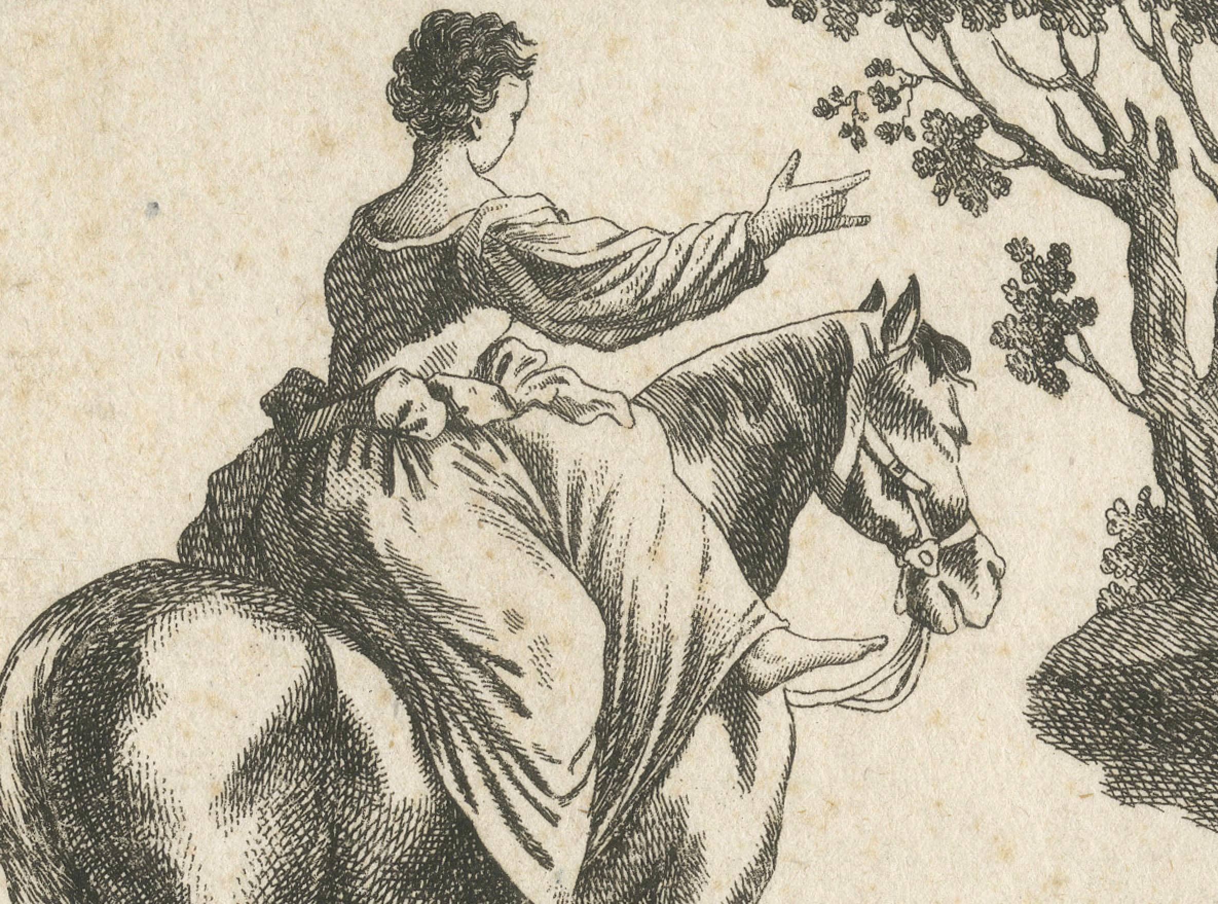 Late 18th Century Pastoral Scenes: A Study of Rural Life and Animals, 1770 For Sale