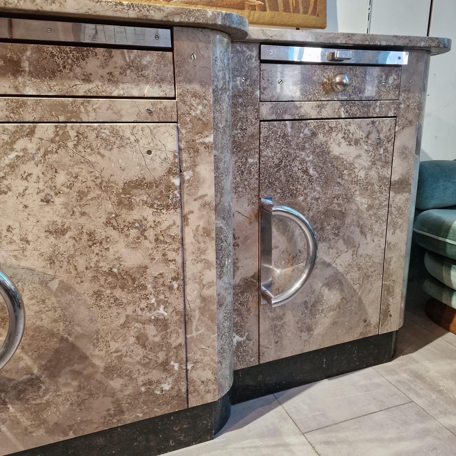 Pastry store marble credenza For Sale 5