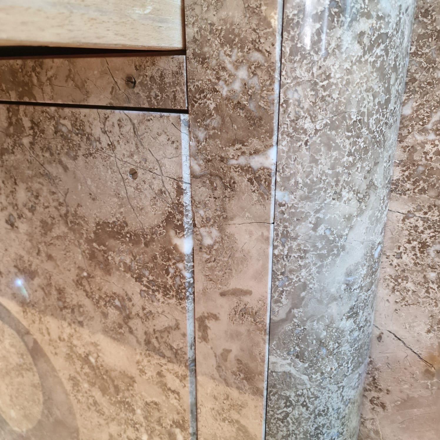 Pastry store marble credenza For Sale 4