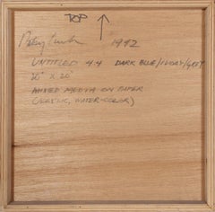 Peinture géométrique minimaliste de Patsy Krebs