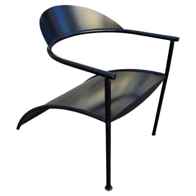 Pat Conley 2 Vintage Steel Chair by Philippe Starck ca. 1980s For Sale