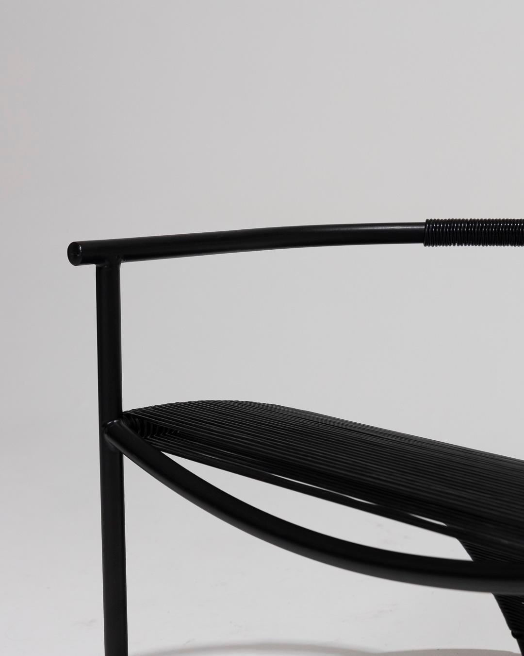 Metal Pat Conley II Armchair by Philippe Starck, 1980s For Sale