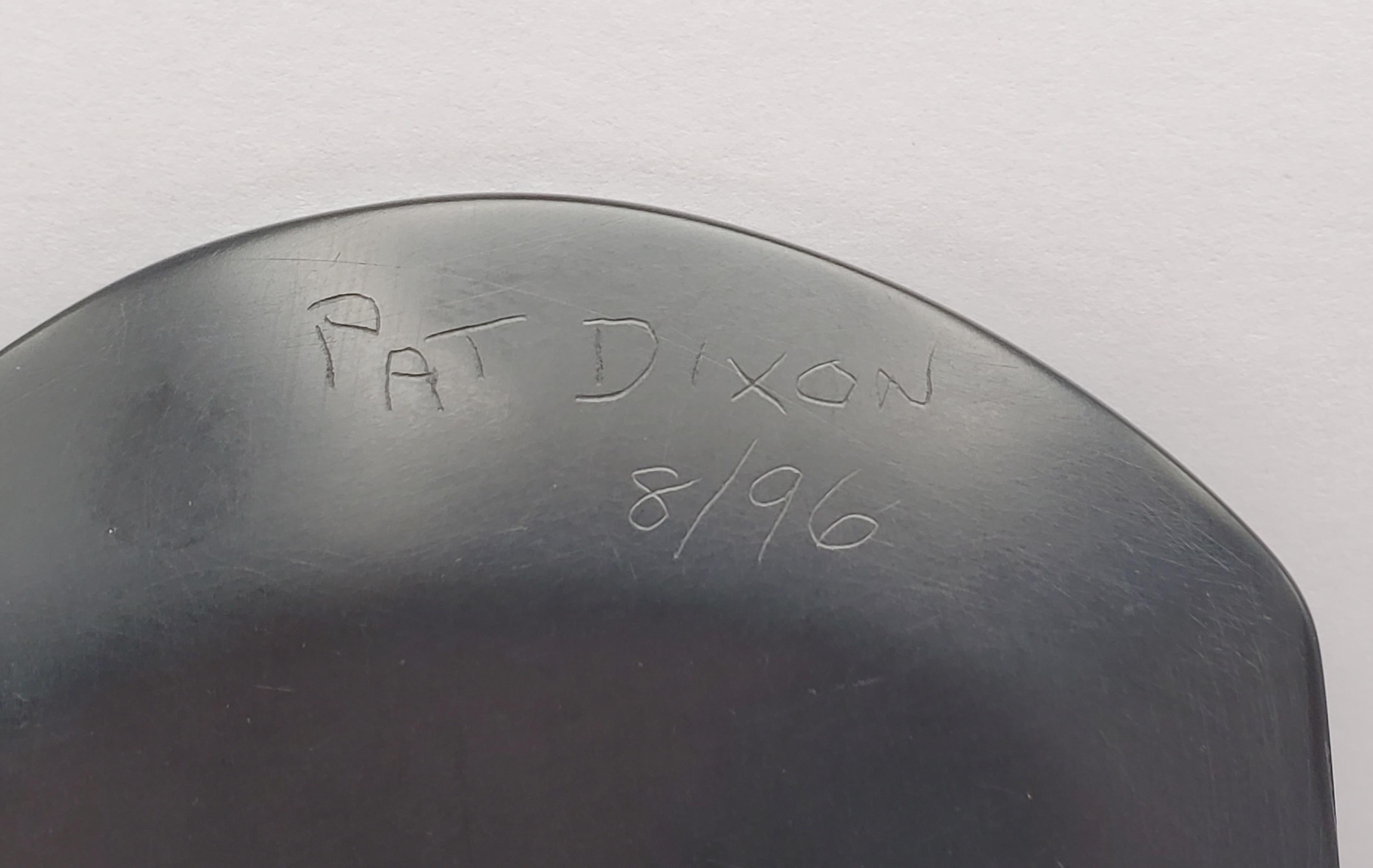 Pat Dixon Signed First Nations Carved Argillite Tray For Sale 6