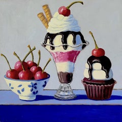 Un Trio gustoso, Pittura a olio