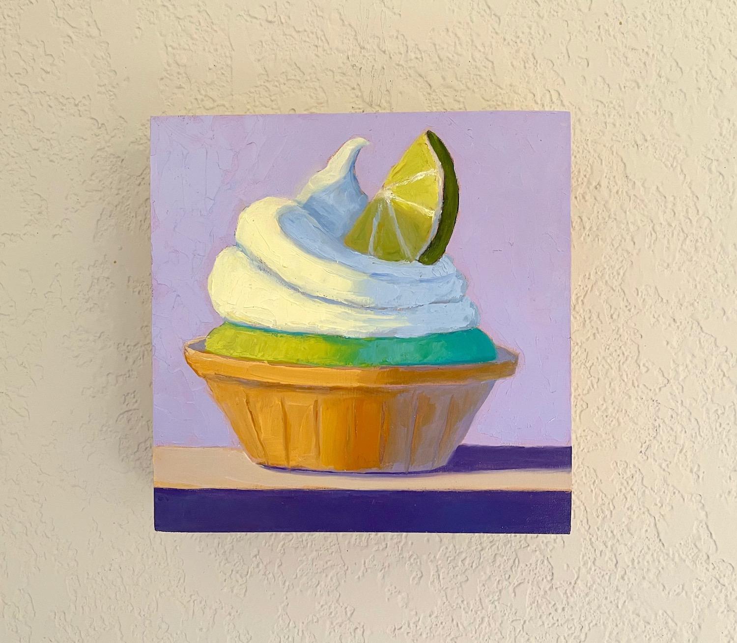 Crostata al lime, pittura ad olio - Painting Contemporaneo di Pat Doherty