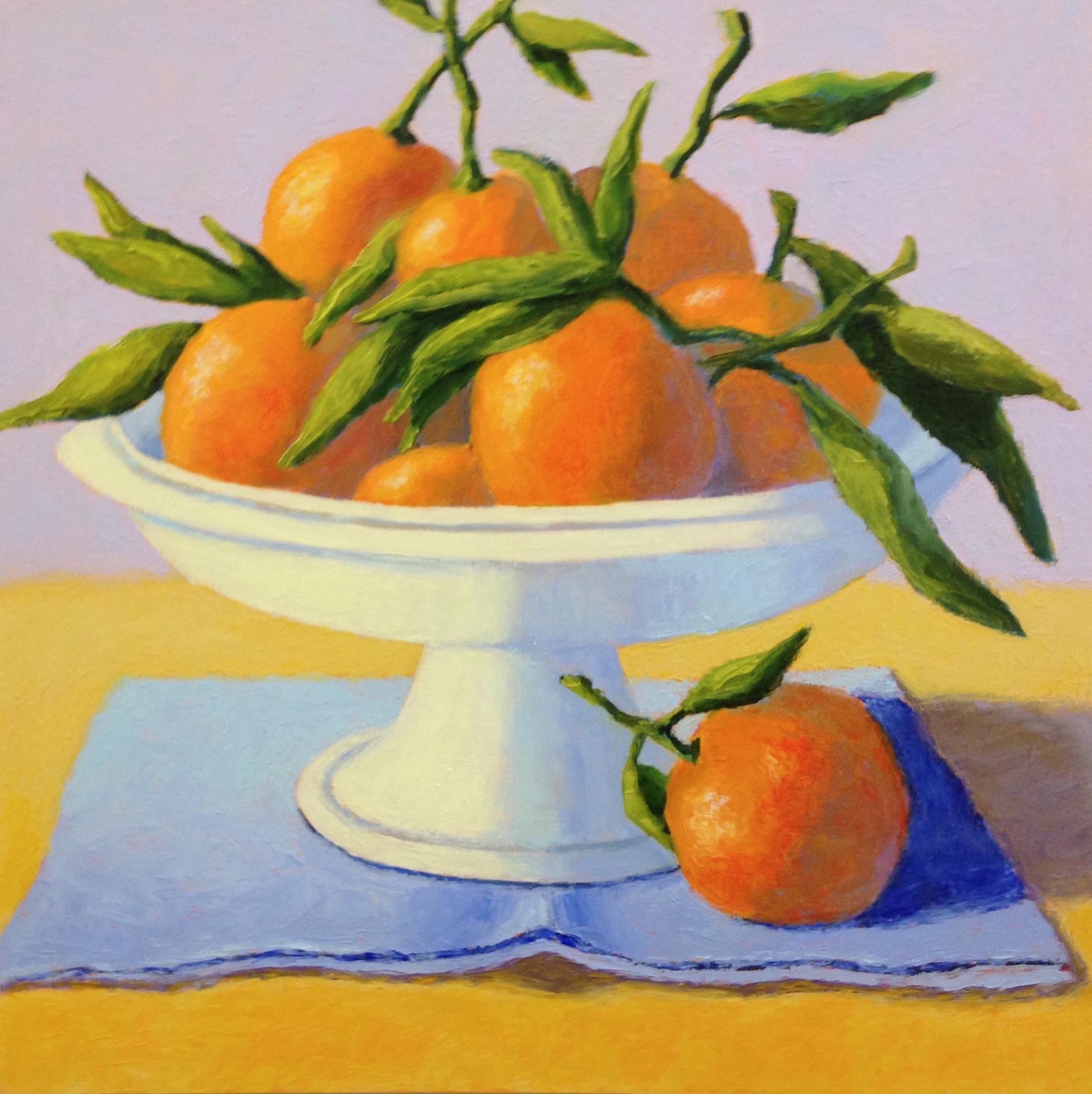 Mandarin Oranges, Oil Painting - Art by Pat Doherty