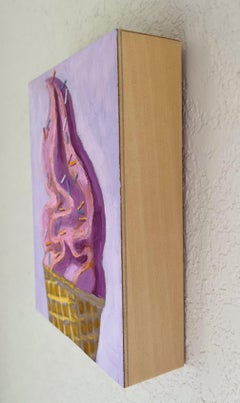 Swirl with Sprinkles, peinture à l'huile