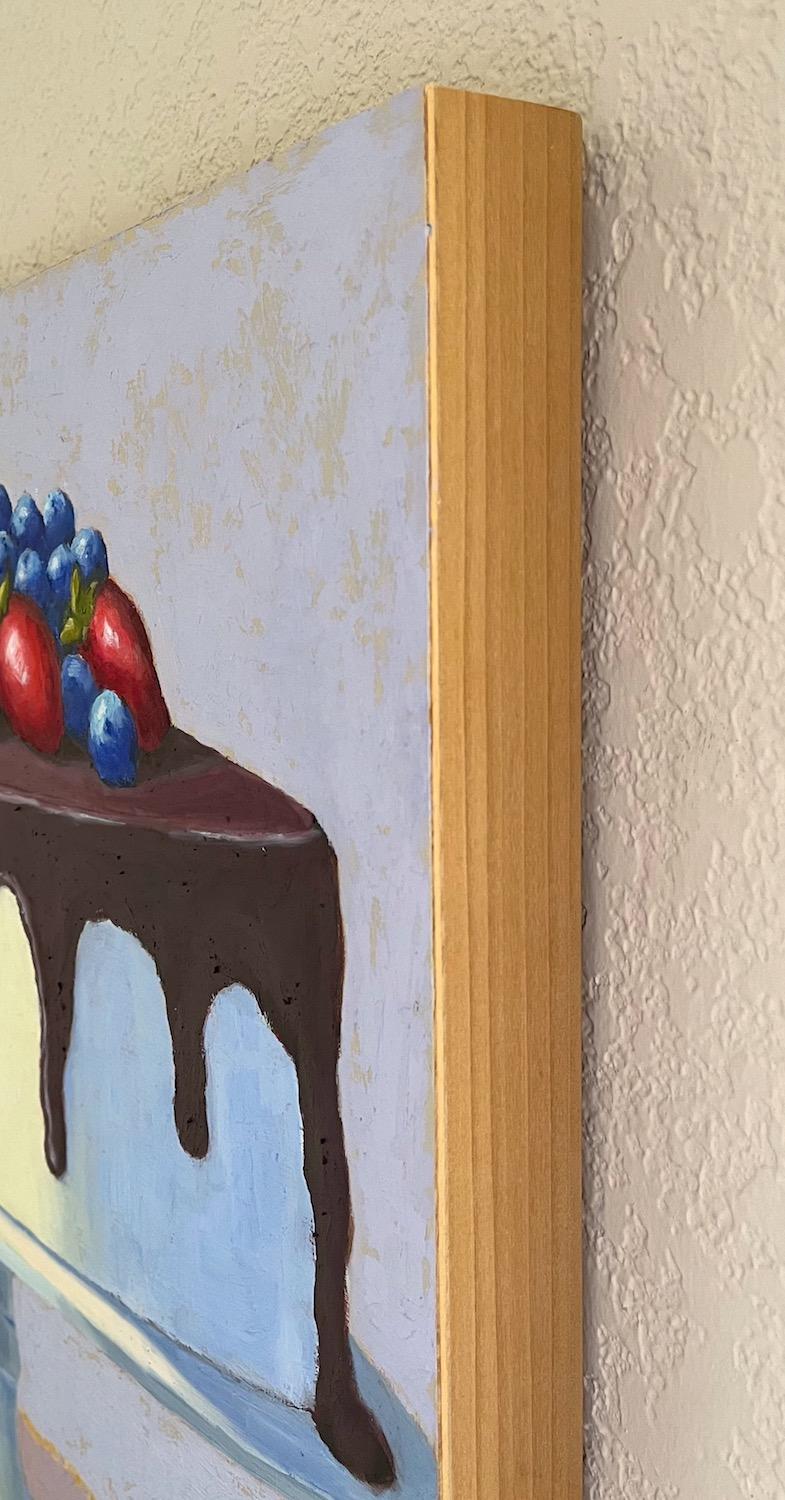 Con frutti di bosco, Pittura a olio - Painting di Pat Doherty