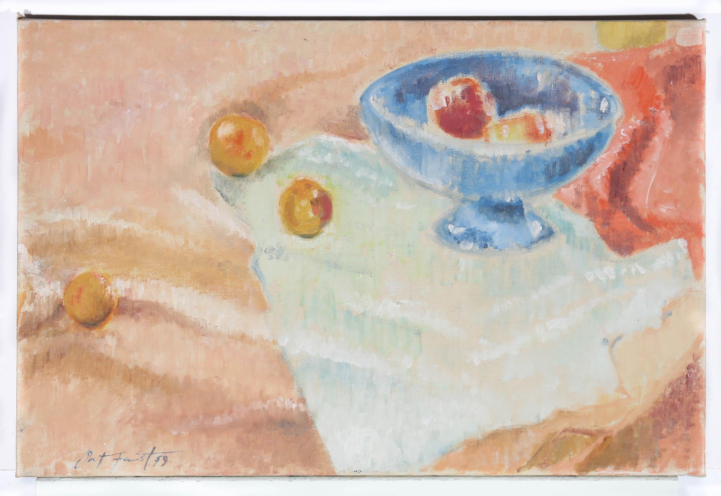 Pat Faust (1950-2000) - 1958 Olio, Frutti sottili 2
