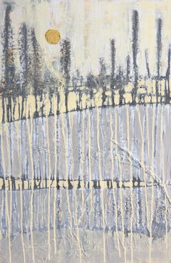 Grain Moon, Abstract Painting