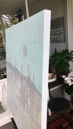 Honey Moon, Abstract Painting