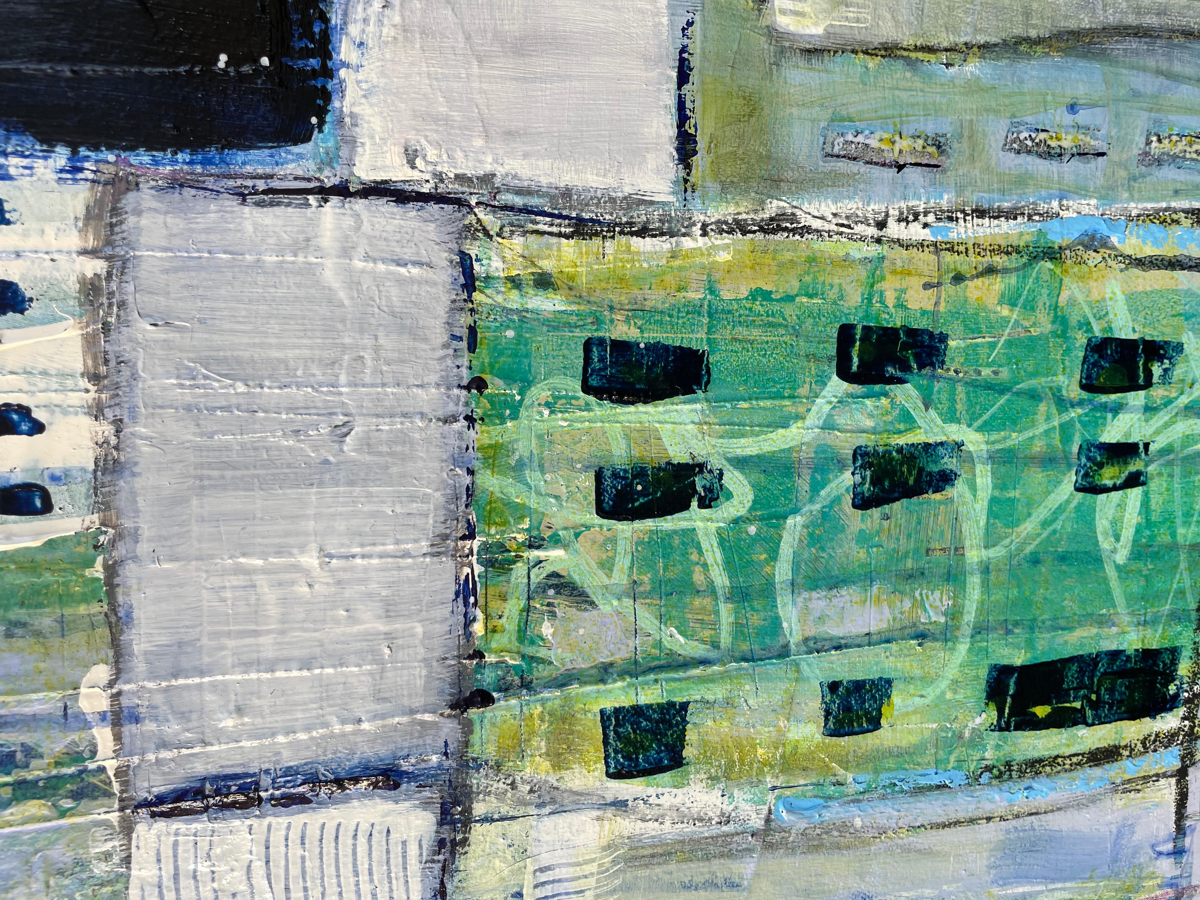 Street Scene VII, Abstract Painting For Sale 1