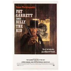 'Pat Garrett & Billy the Kid' 1973 U.S. One Sheet Film Poster