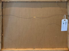 Paysage urbain sans titre' par Pat Griffin ; aquarelle, peinture acrylique