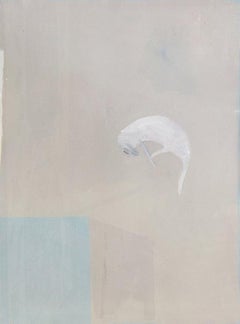 Bird Perched Over Cube