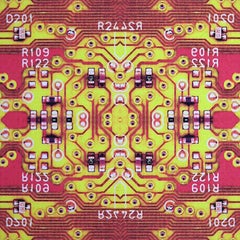 Pat Lay, DM49161212, 2016, Pittura, carta, pannello, stampa digitale