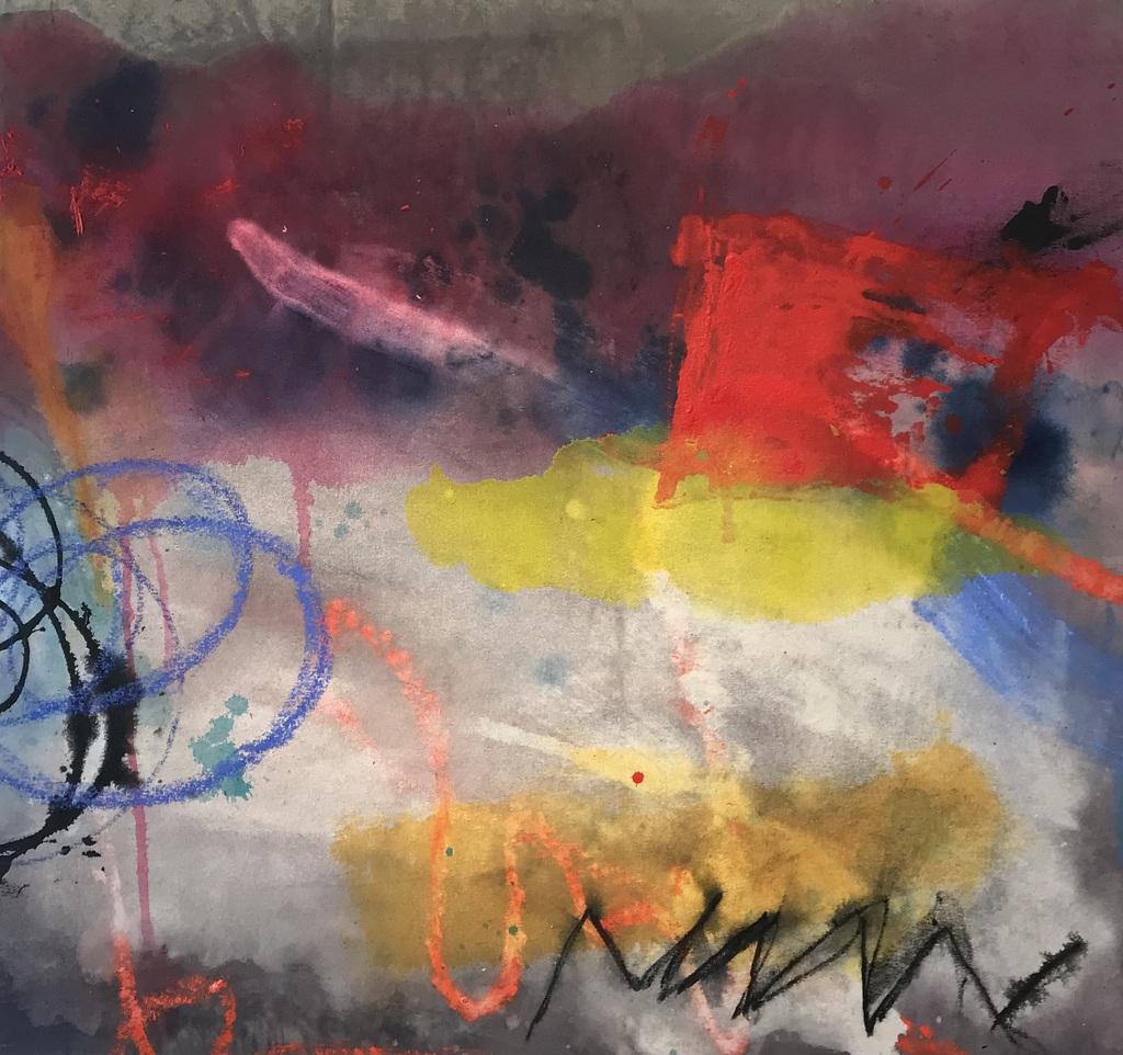 Abstract Painting di Pat MacLaggan - Viaggiare leggeri