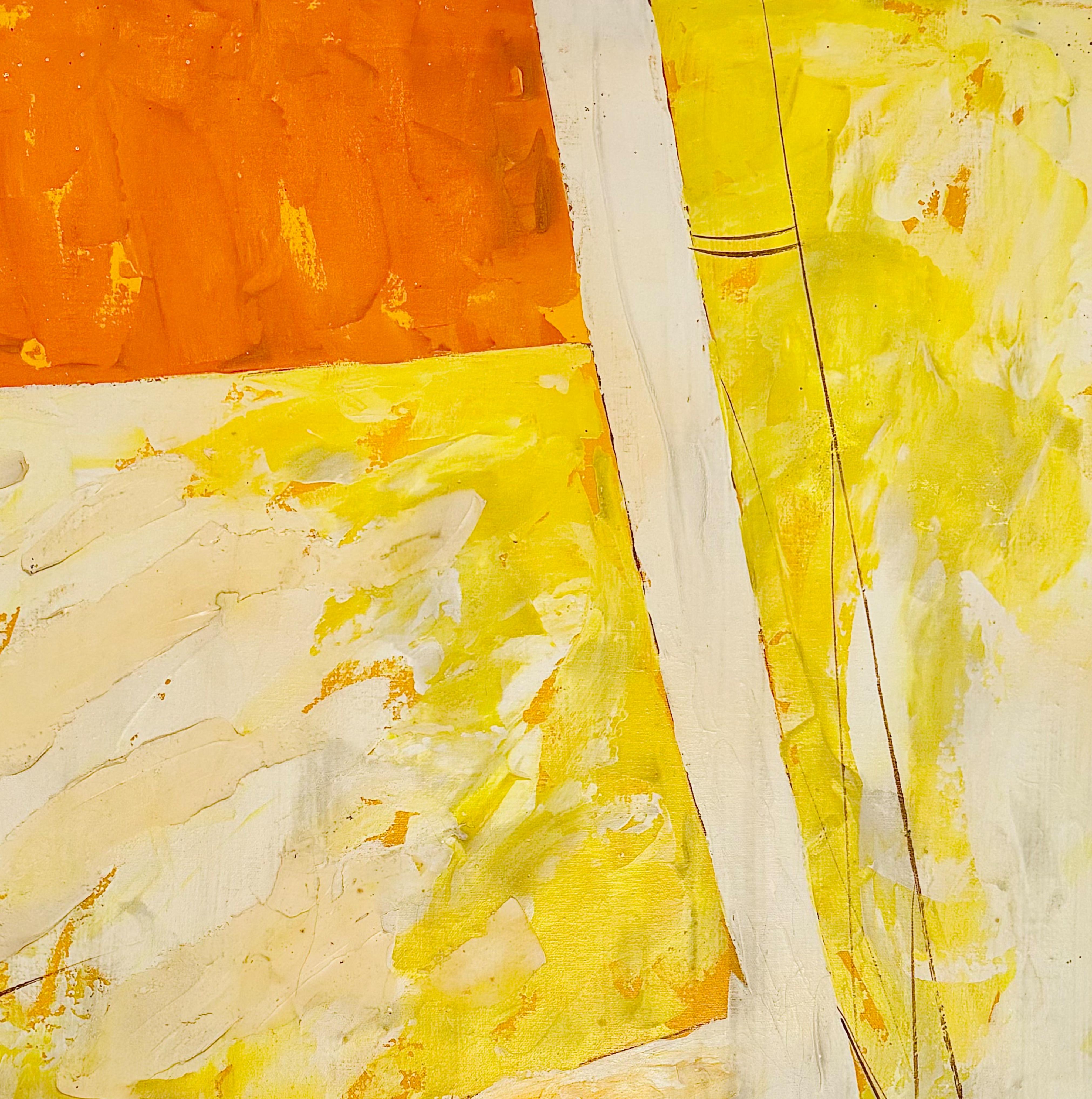 Pat McAlevey Mid Century Modern Abstract 