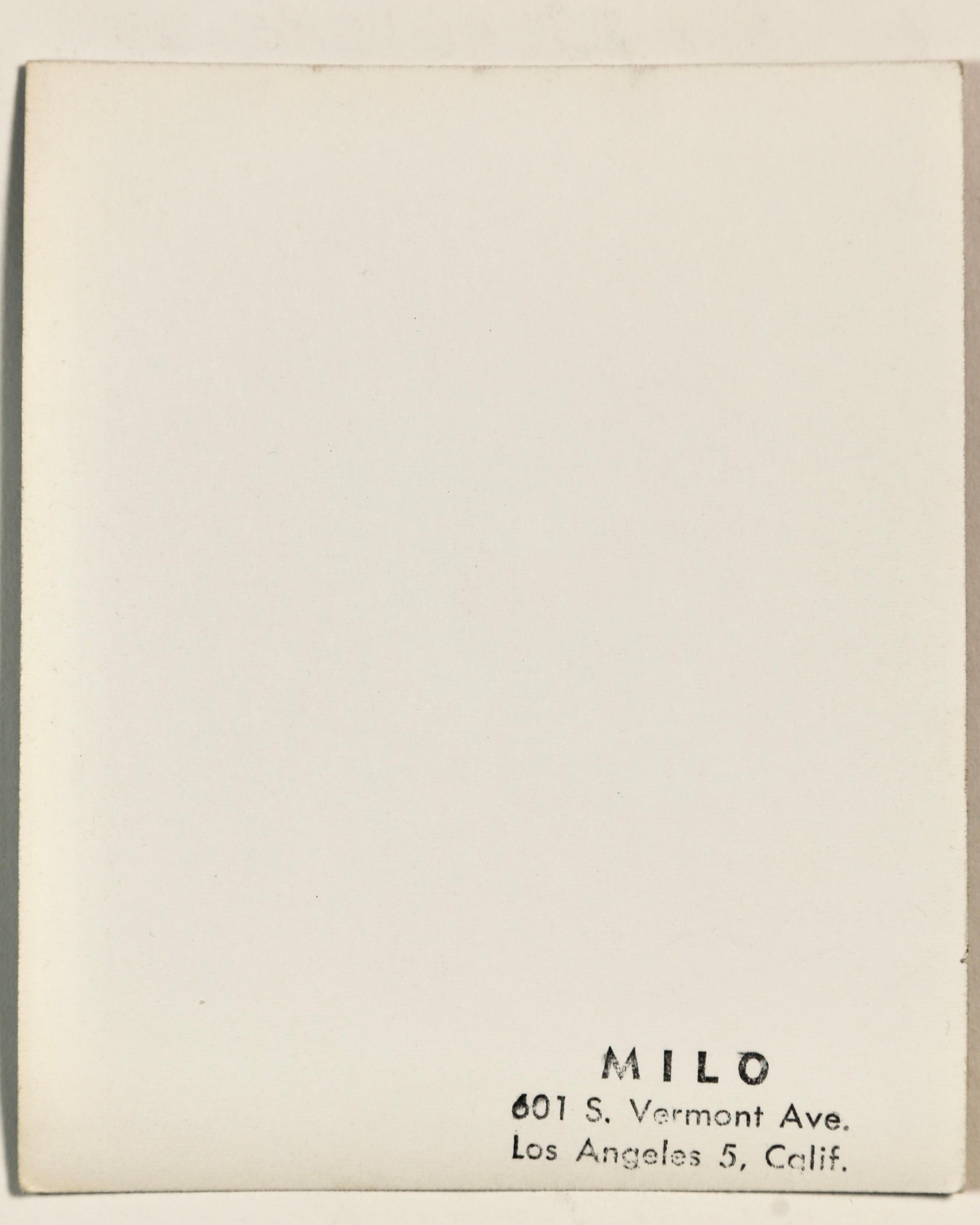MILO 1960 Vintage 8 Fotografías en gelatina de plata del modelo masculino John Haley en venta 5