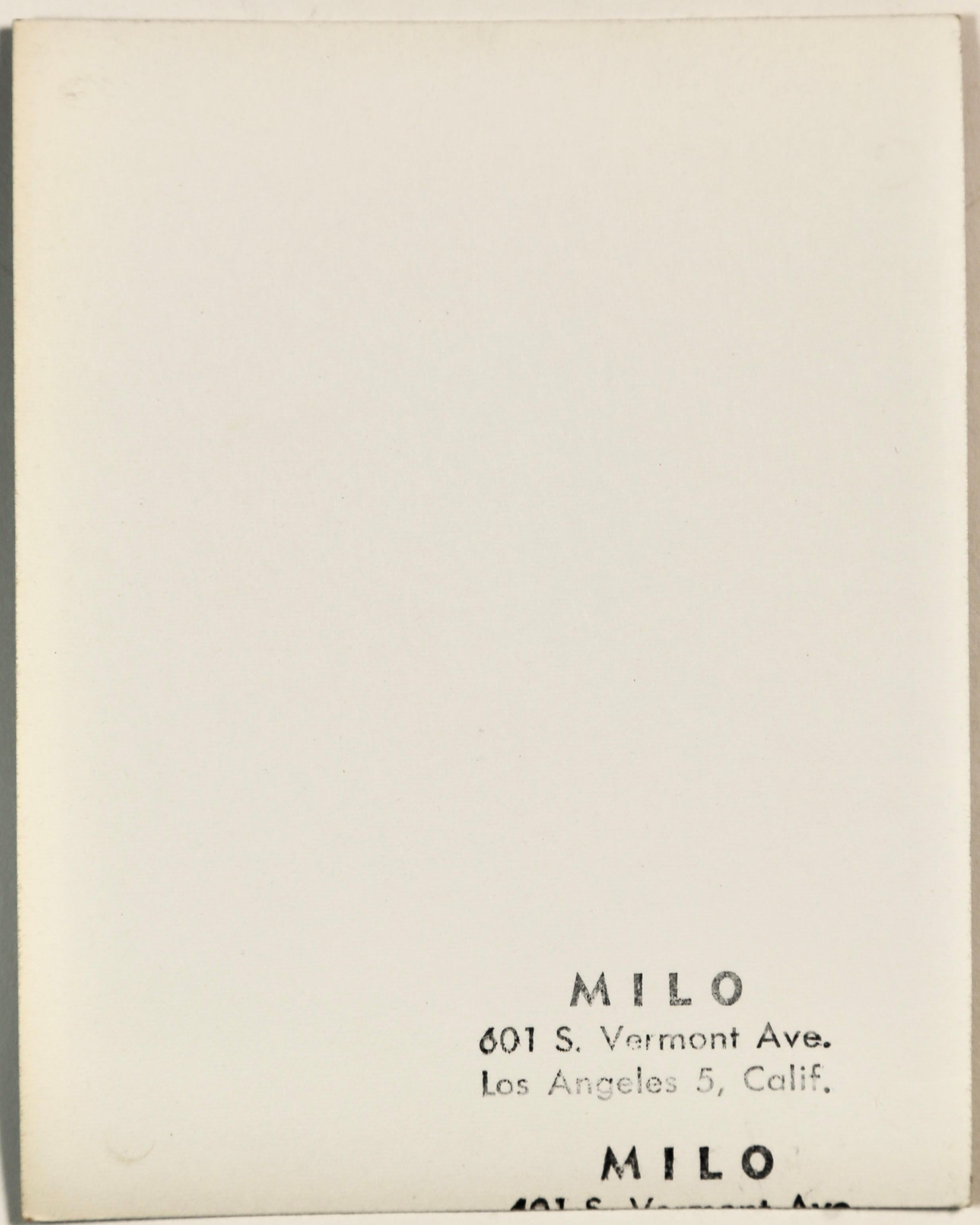 MILO 1960 Vintage 8 Fotografías en gelatina de plata del modelo masculino John Haley en venta 8