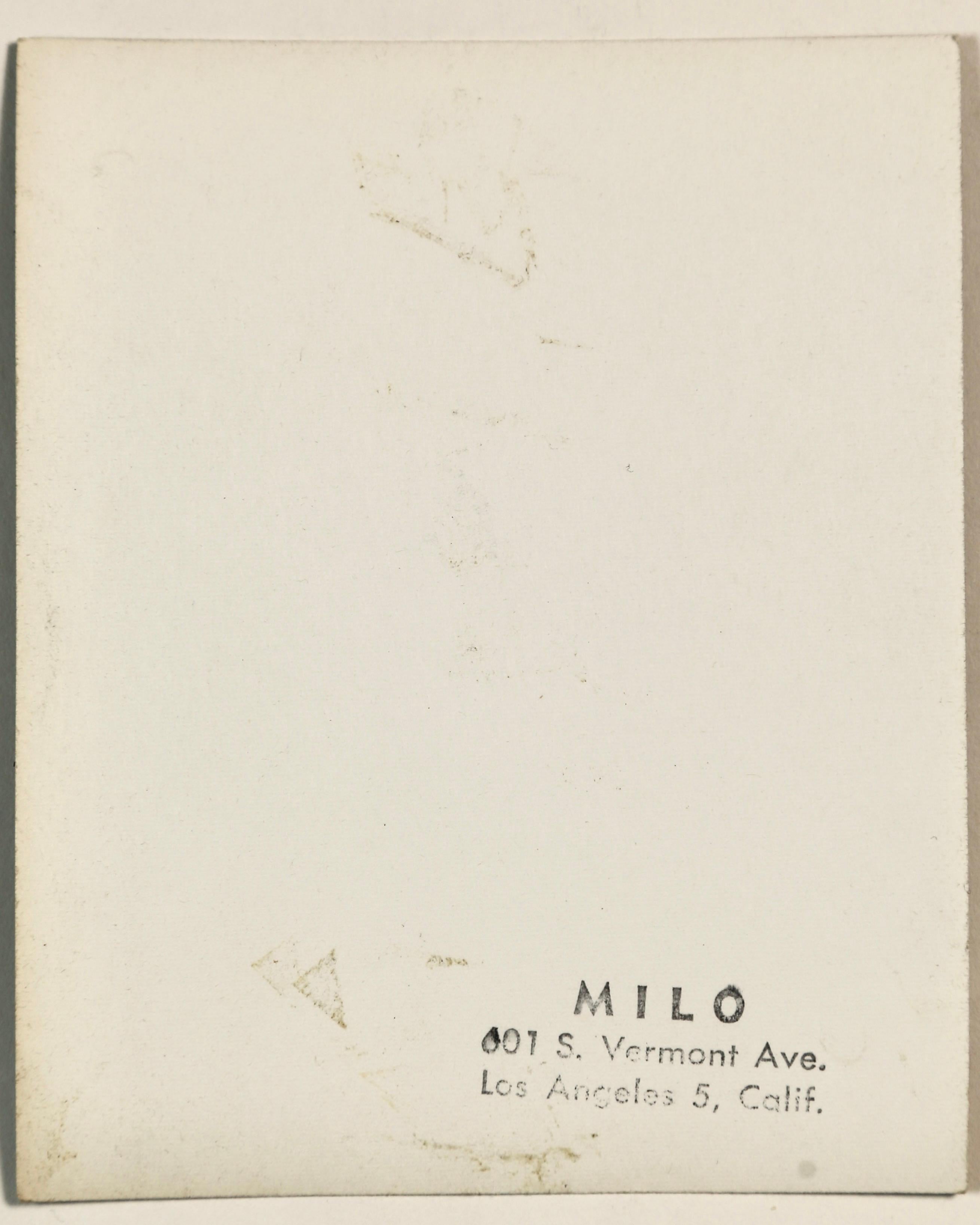 MILO 1960 Vintage 8 Fotografías en gelatina de plata del modelo masculino John Haley en venta 4