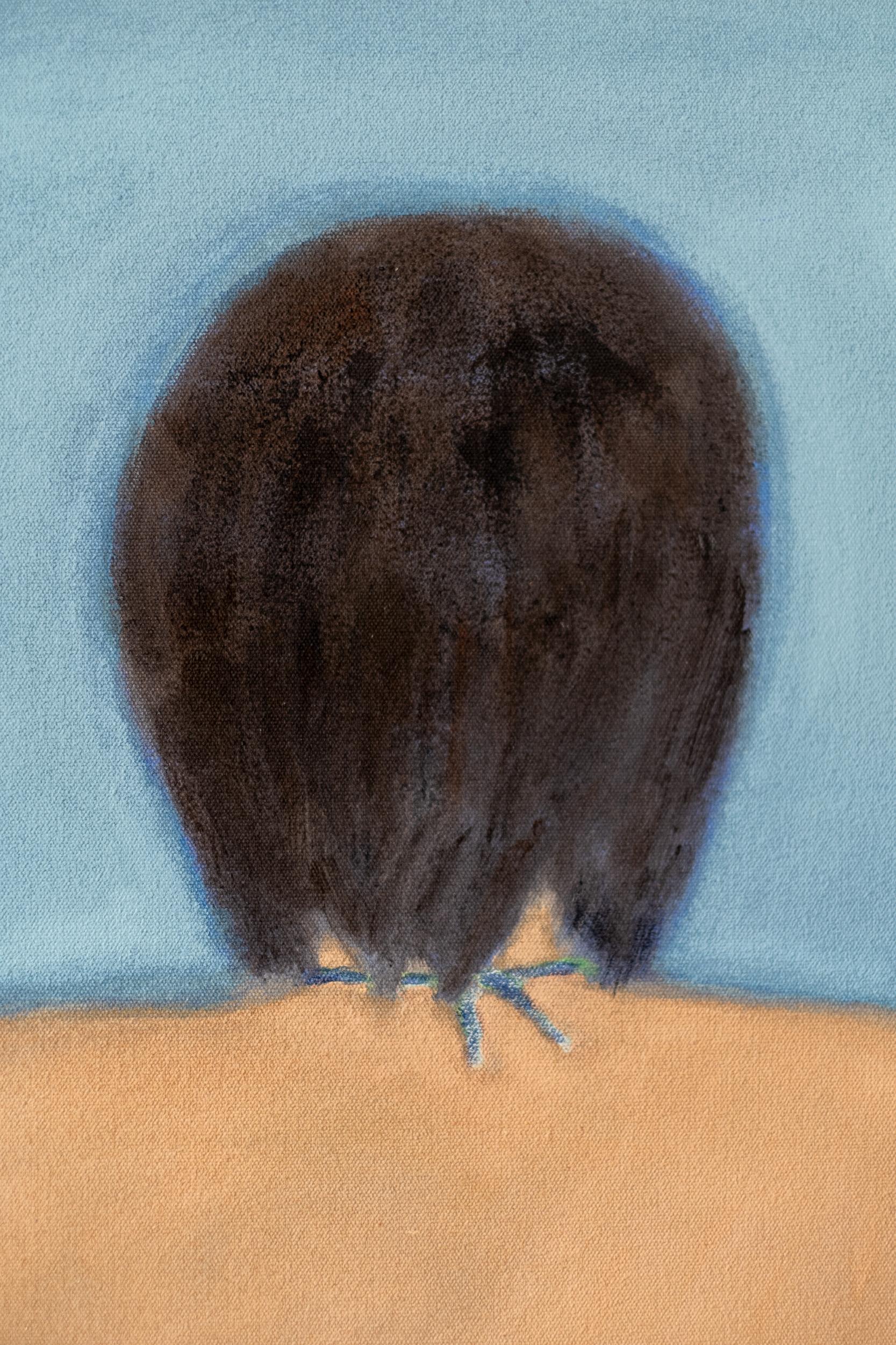 Back 3 - Schwimmer, minimal, zeitgenössisch, figurativ, Acryl auf Leinwand im Angebot 3