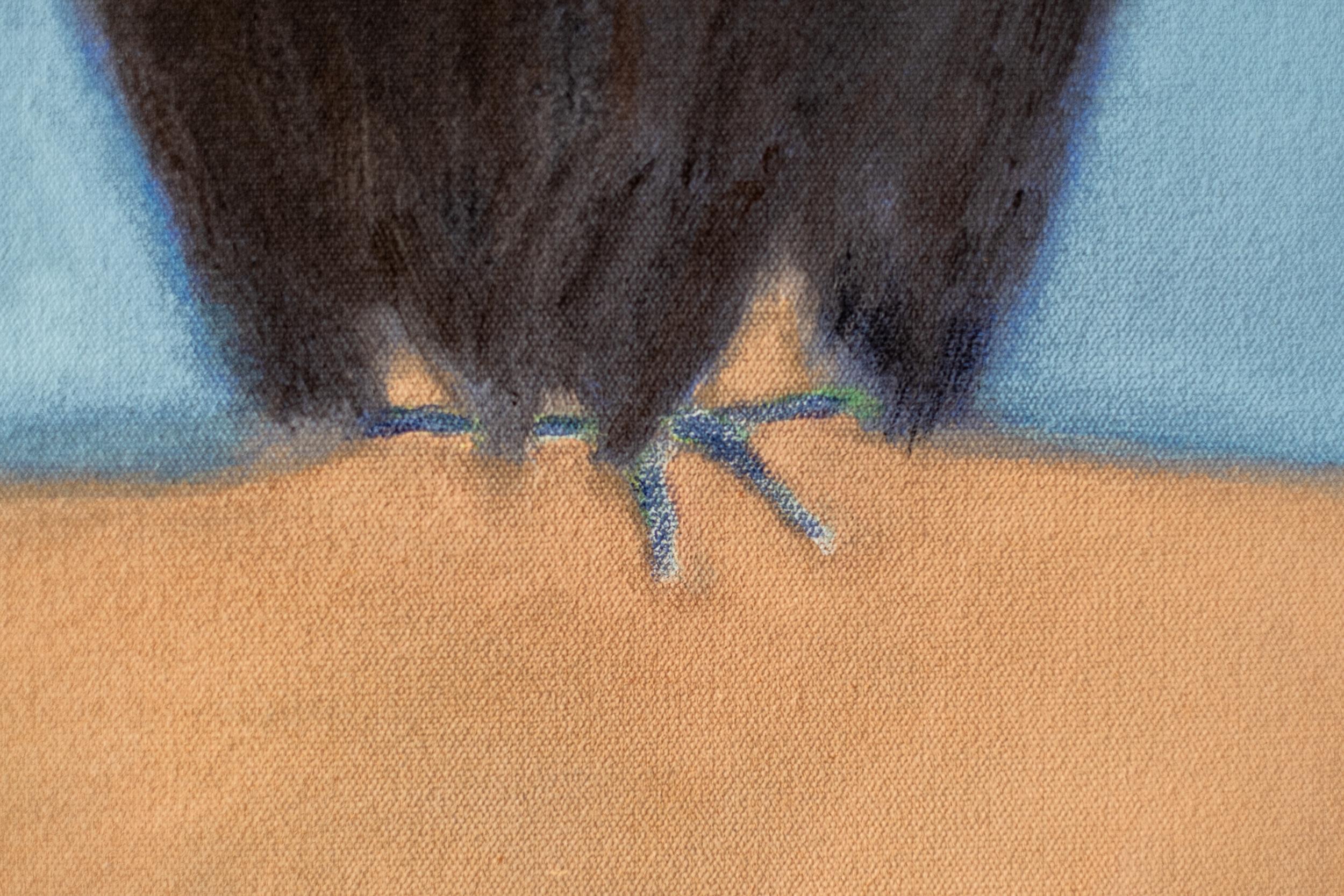 Back 3 - Schwimmer, minimal, zeitgenössisch, figurativ, Acryl auf Leinwand im Angebot 4