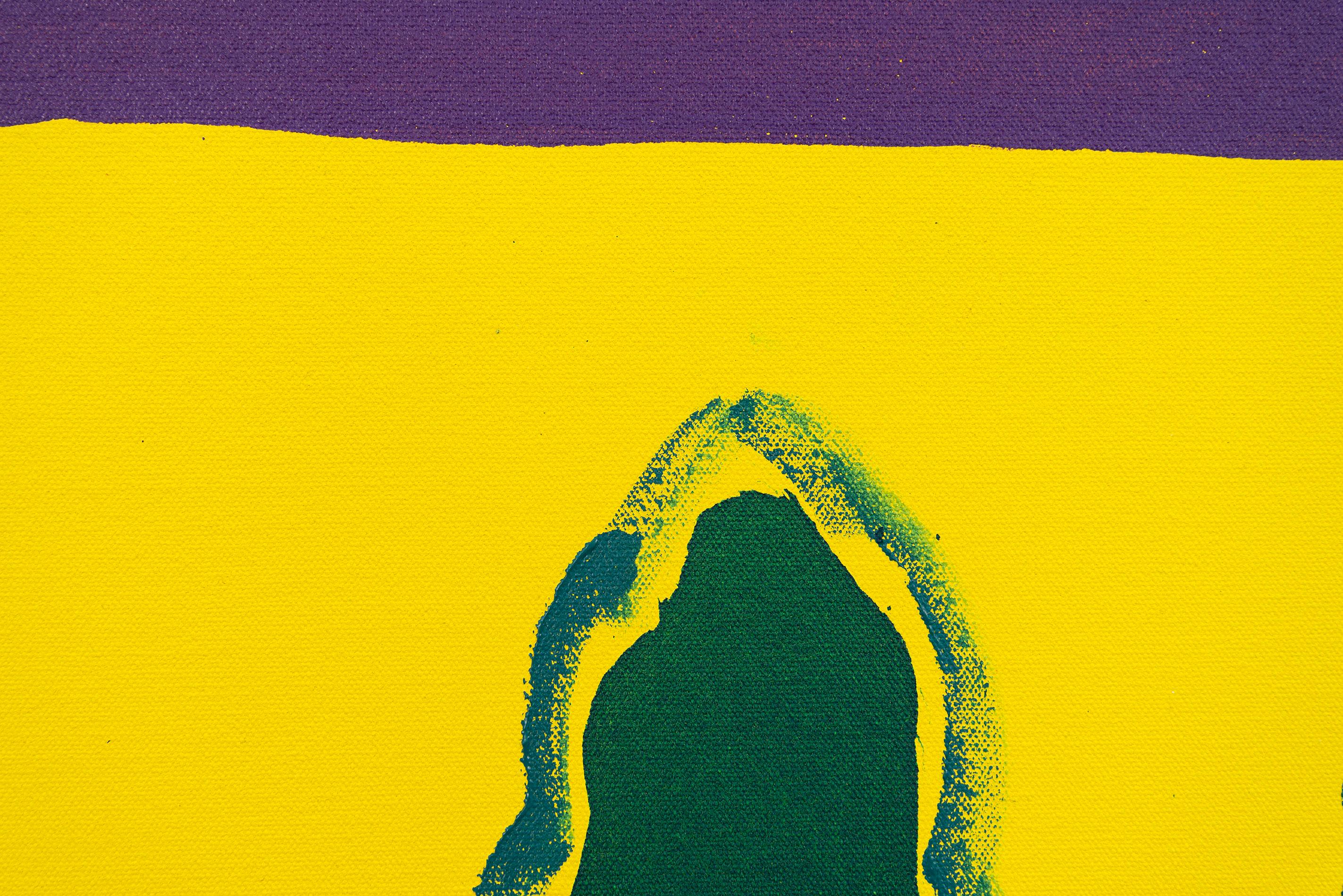 Questo quadro di paesaggio astratto minimalista contemporaneo è opera di Pat Service.

Apprezzata pittrice di paesaggi canadese, Pat Service ha abbracciato diversi generi in una carriera che abbraccia diversi decenni. Questo dipinto fa parte di una