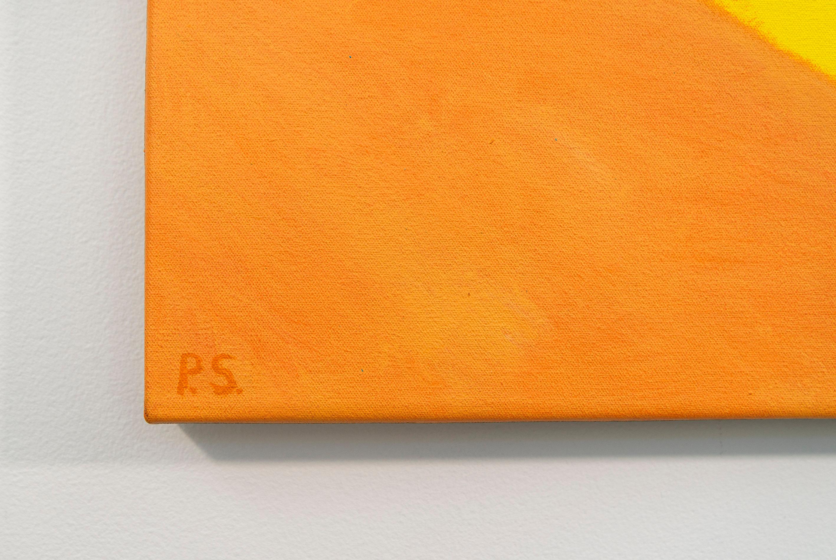Foothills - minimalista, contemporaneo, astratto, paesaggio, acrilico su tela in vendita 1