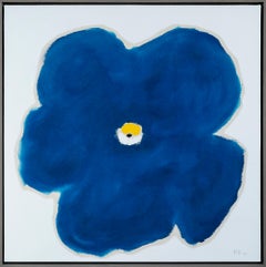Buongiorno - contemporaneo, minimalista, astratto, floreale, acrilico su tela