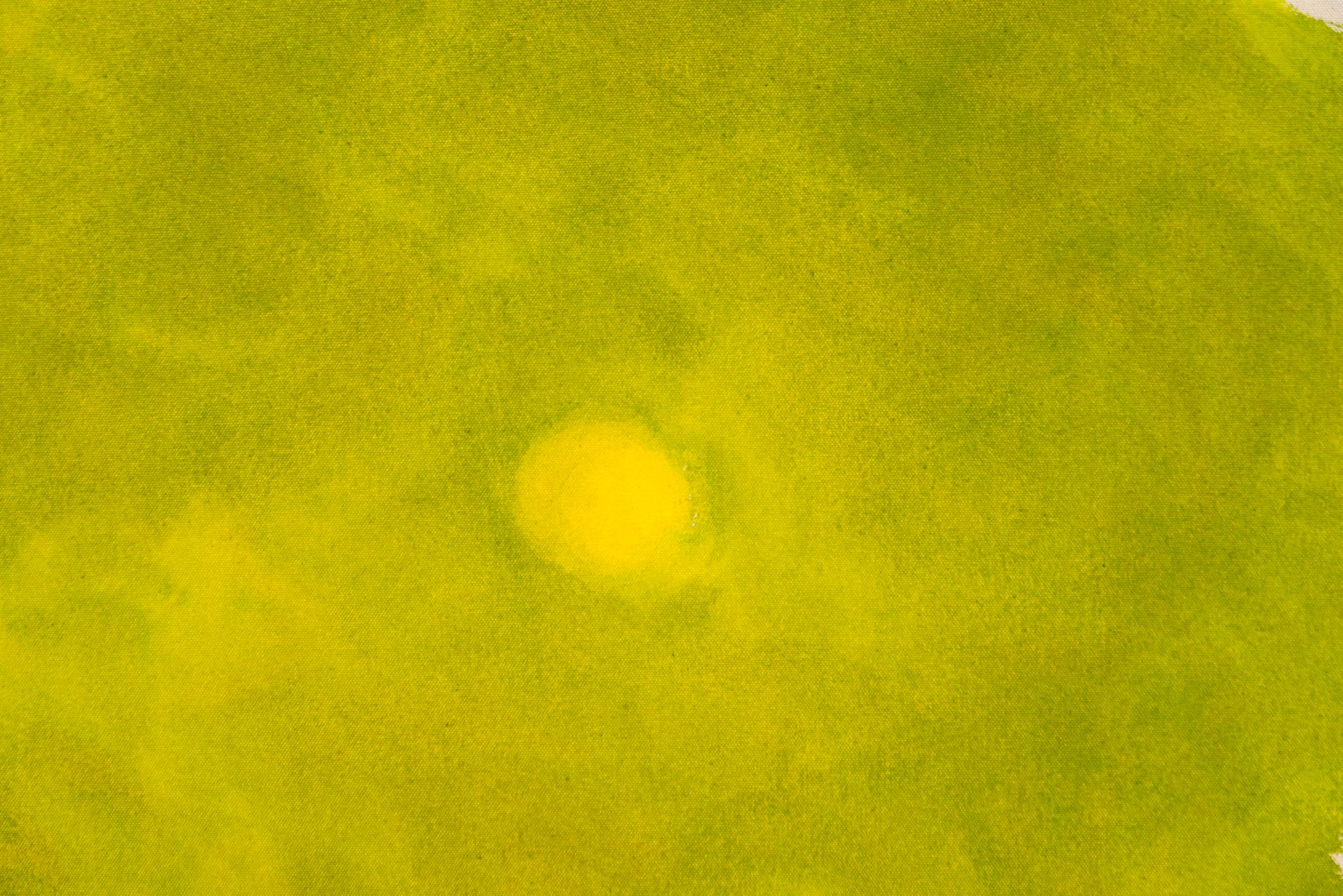 Twin 2 - colorato, espressivo, minimale, astratto, floreale, acrilico su tela - Painting Contemporaneo di Pat Service