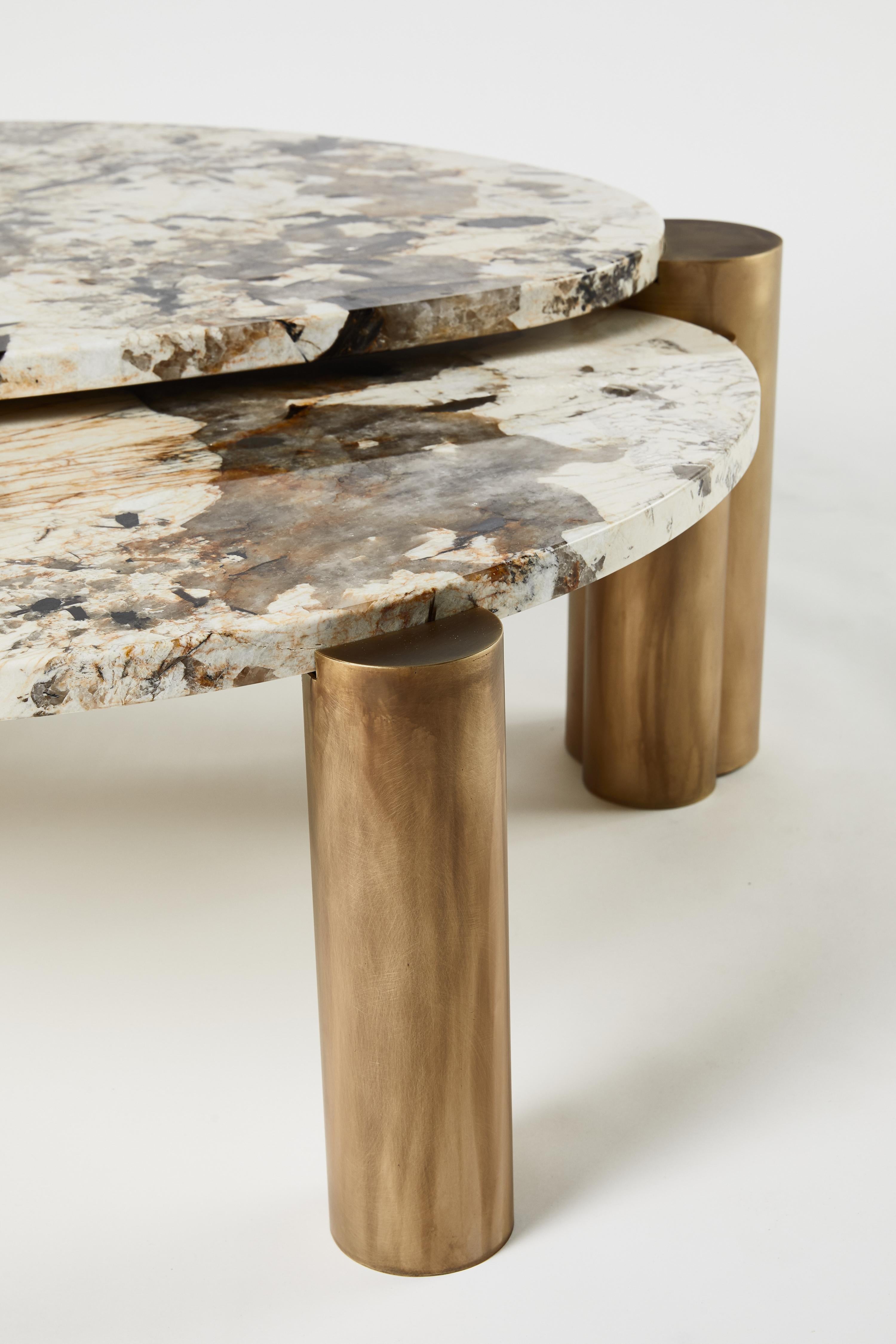 Modern Patagonia Xenolith Table by Ben Barber Studio