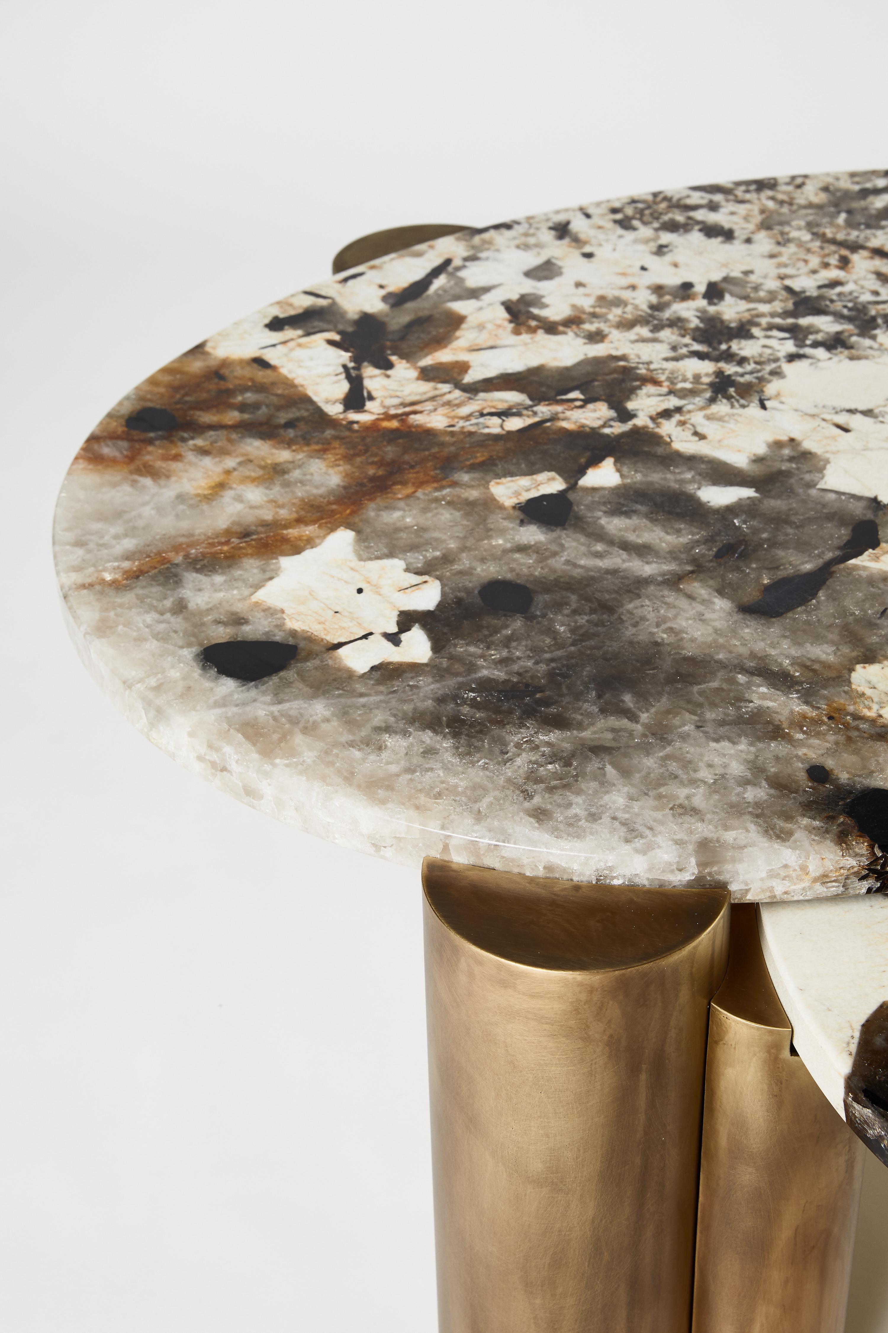 Canadian Patagonia Xenolith Table by Ben Barber Studio