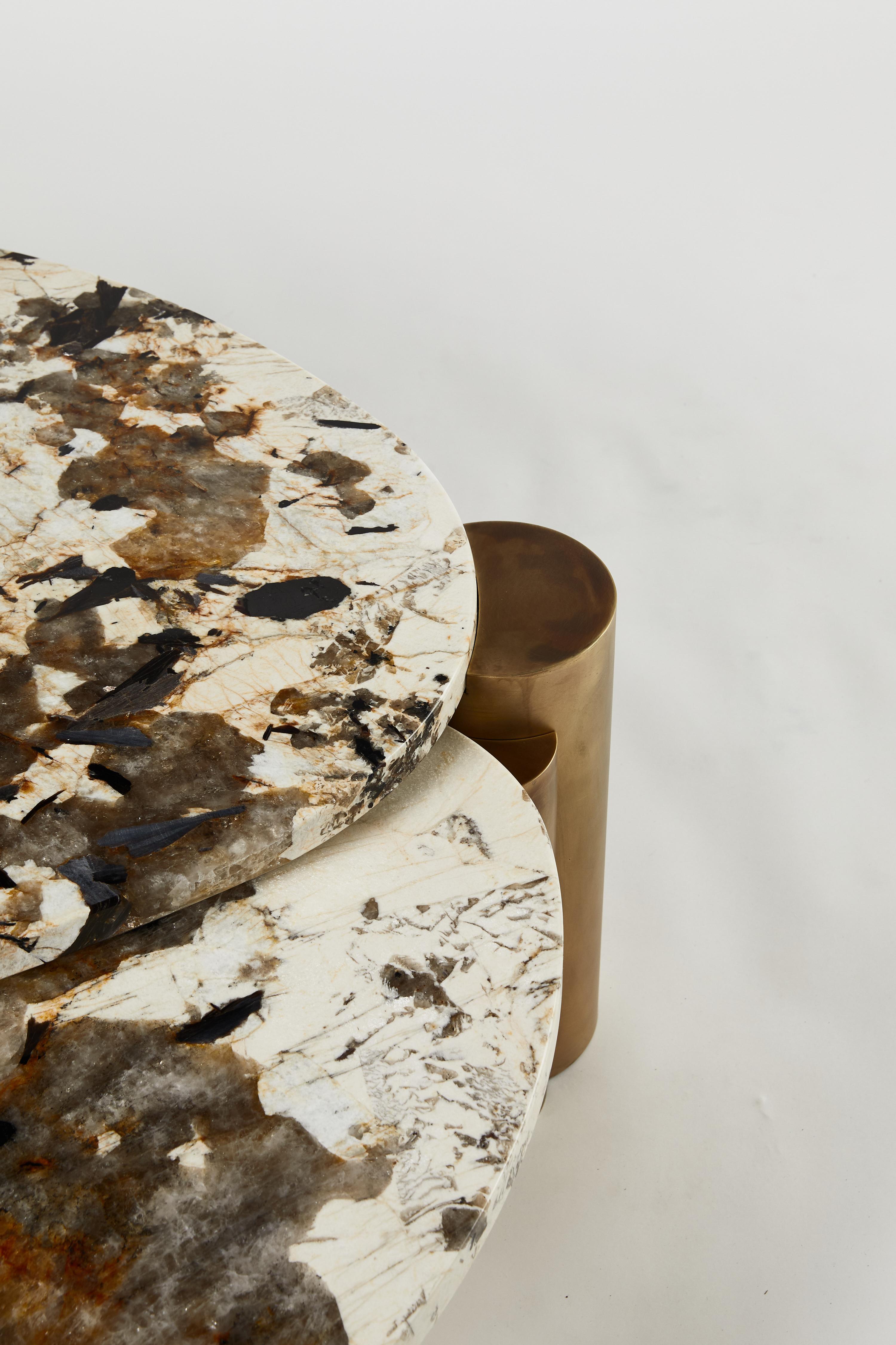 Contemporary Patagonia Xenolith Table by Ben Barber Studio