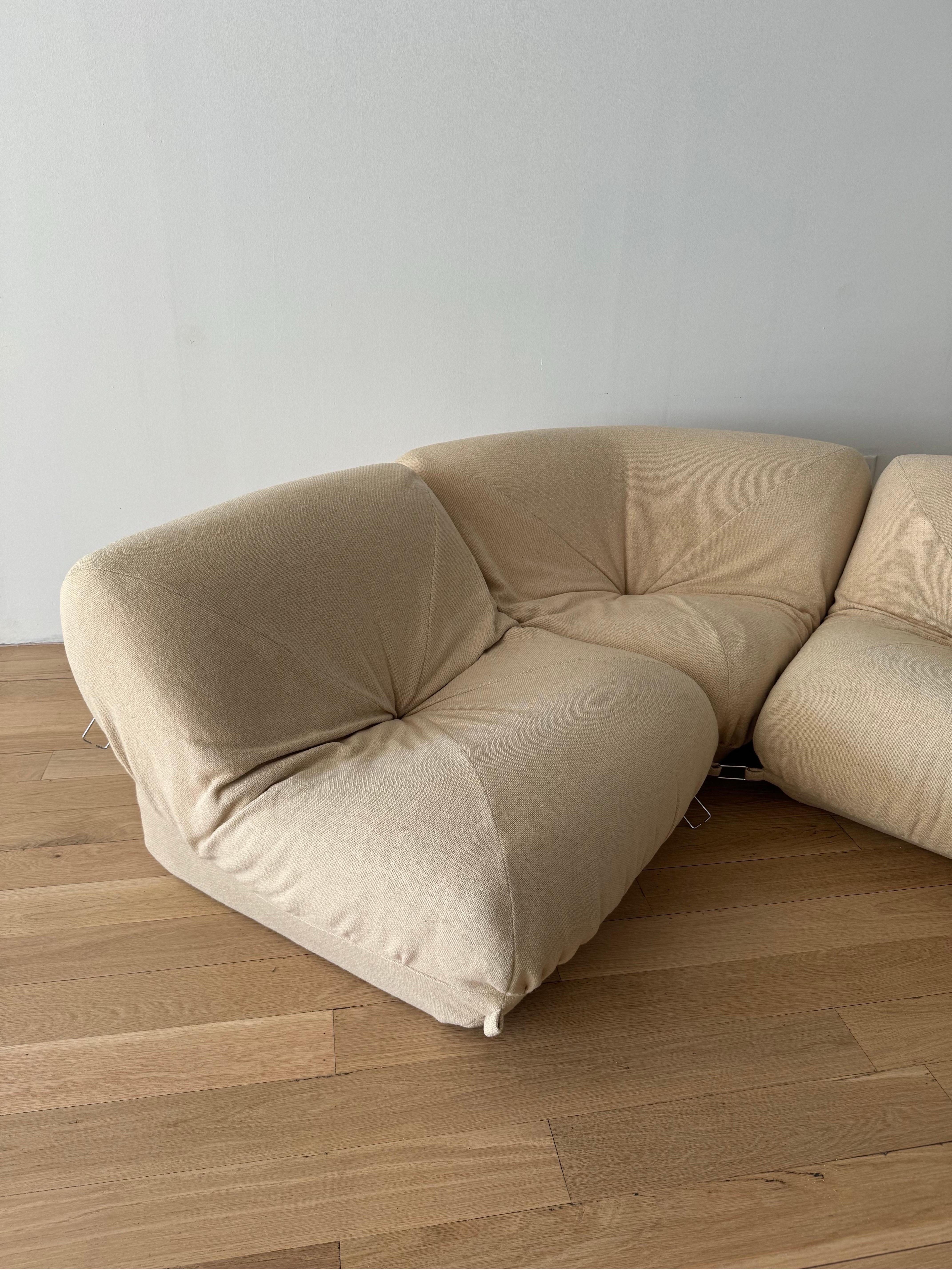 French 'Patate' Modular Sofa by Airborne France, 1970s
