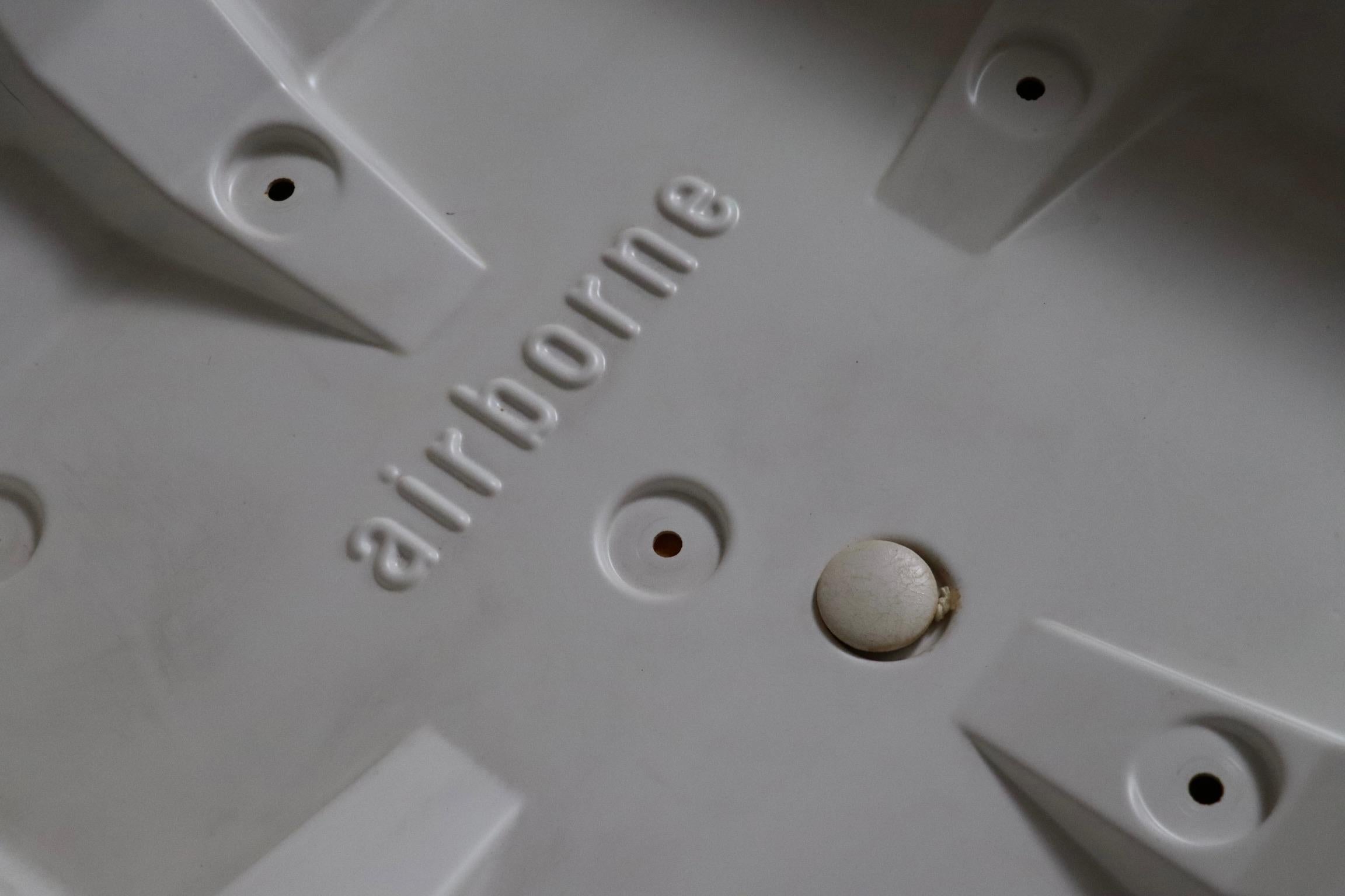 Divano modulare Patate in pelle marrone chiaro originale per Airborne France anni '70 in vendita 8