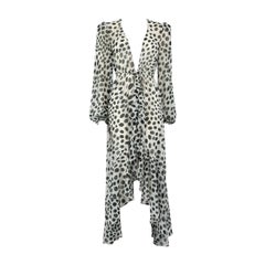 PatBO Polkadot Pattern Maxi Dress Size XS