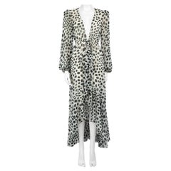 PatBO Polkadot Pattern Midi Dress Size XS