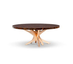 Patch Dining Table With a Sculptural Base by Boca do Lobo